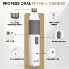 Features of our cat and dog nail grinder